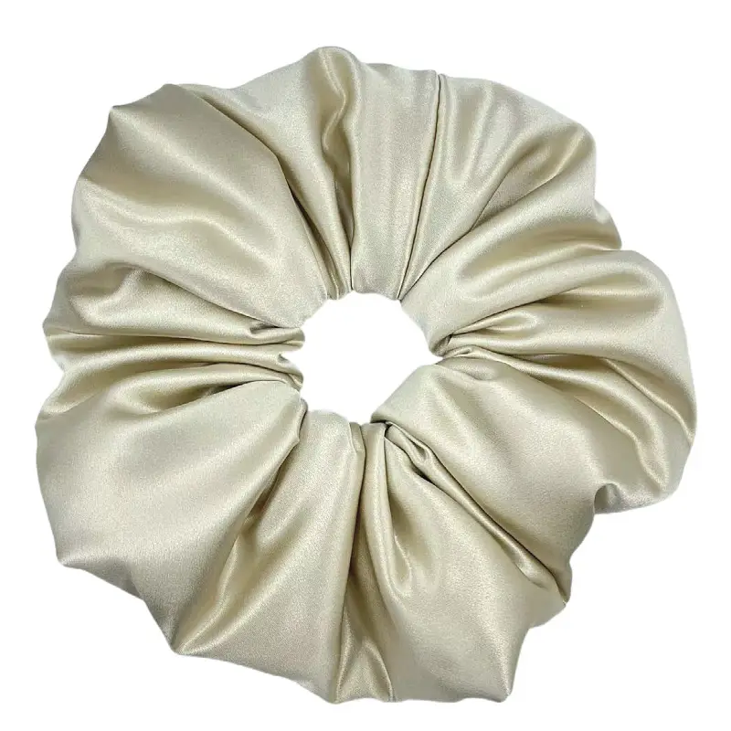 Silk Pleated Hair Tie Scrunchie 30mm - Image 7