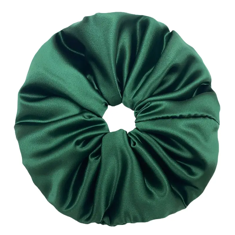 Silk Pleated Hair Tie Scrunchie 30mm - Image 9