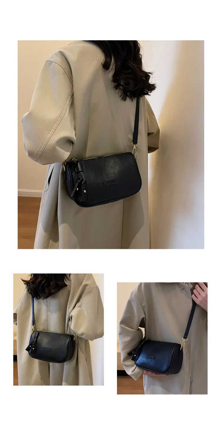 Brown Soft Leather Crossbody Bag for Women — feature 12