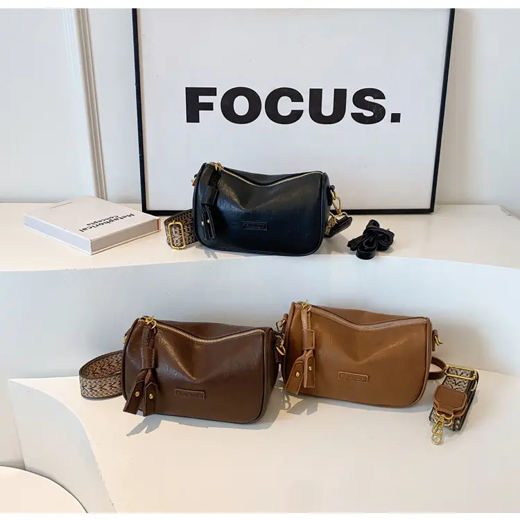 Brown Soft Leather Crossbody Bag for Women — feature 14