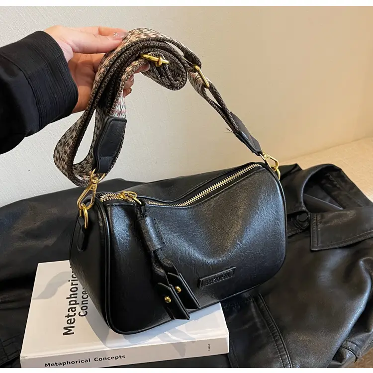 Brown Soft Leather Crossbody Bag for Women — feature 22