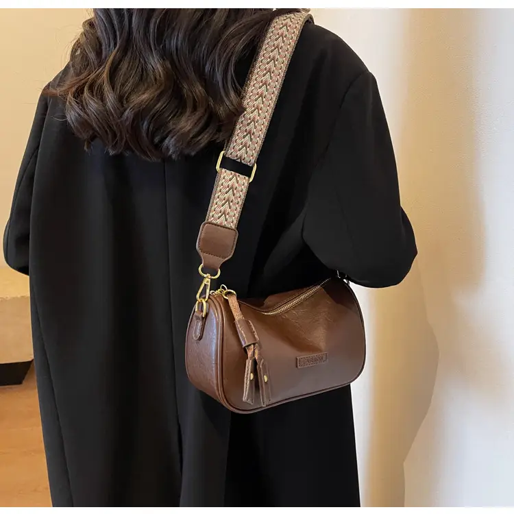 Brown Soft Leather Crossbody Bag for Women — feature 26