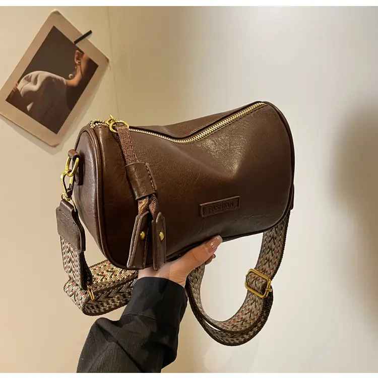 Brown Soft Leather Crossbody Bag for Women — feature 37