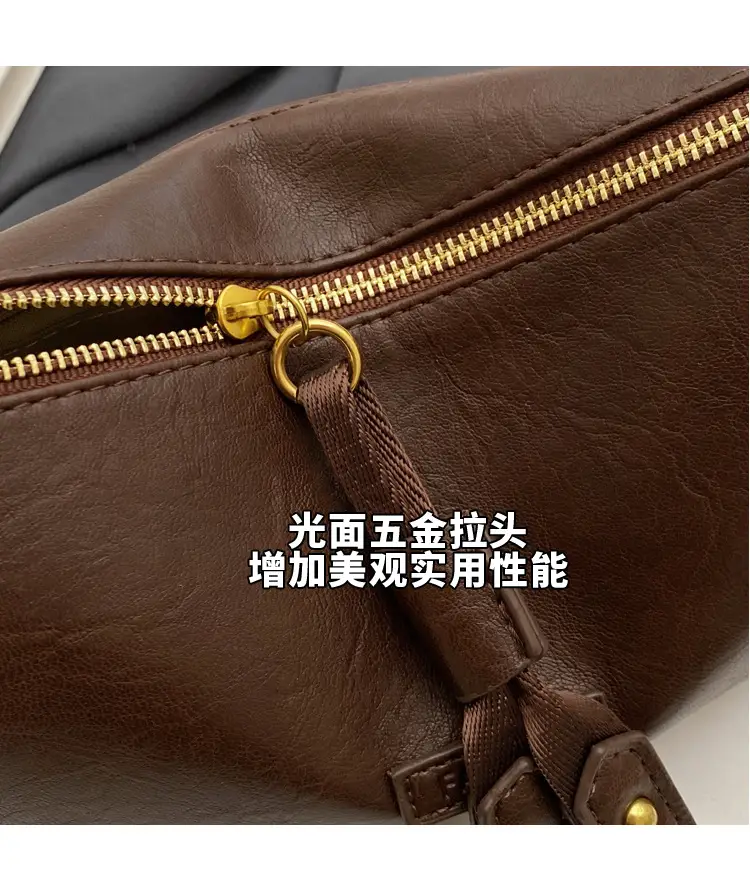 Brown Soft Leather Crossbody Bag for Women — feature 7