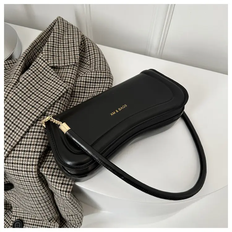 Light Brown Textuous Shoulder Bag for Women Winter New Fashion — feature 10