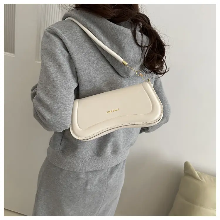 Light Brown Textuous Shoulder Bag for Women Winter New Fashion — feature 19