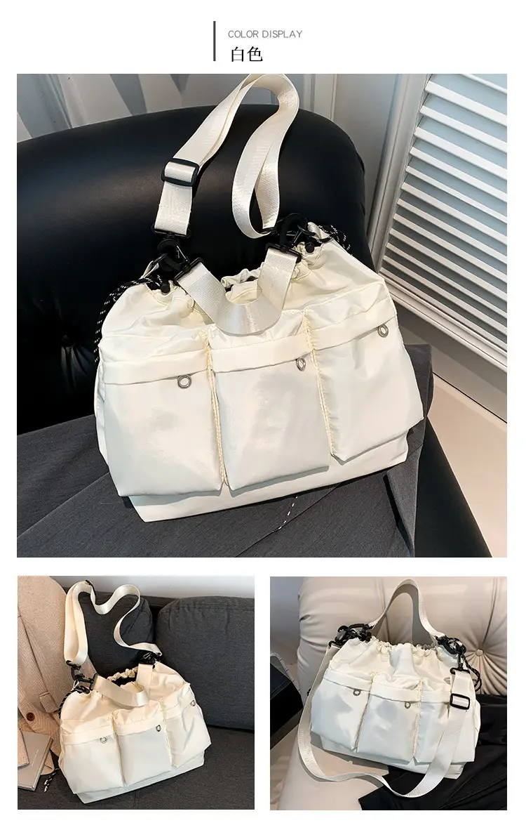 Olive Green Drawstring Tote Bag for Women 2023 Winter — feature 20