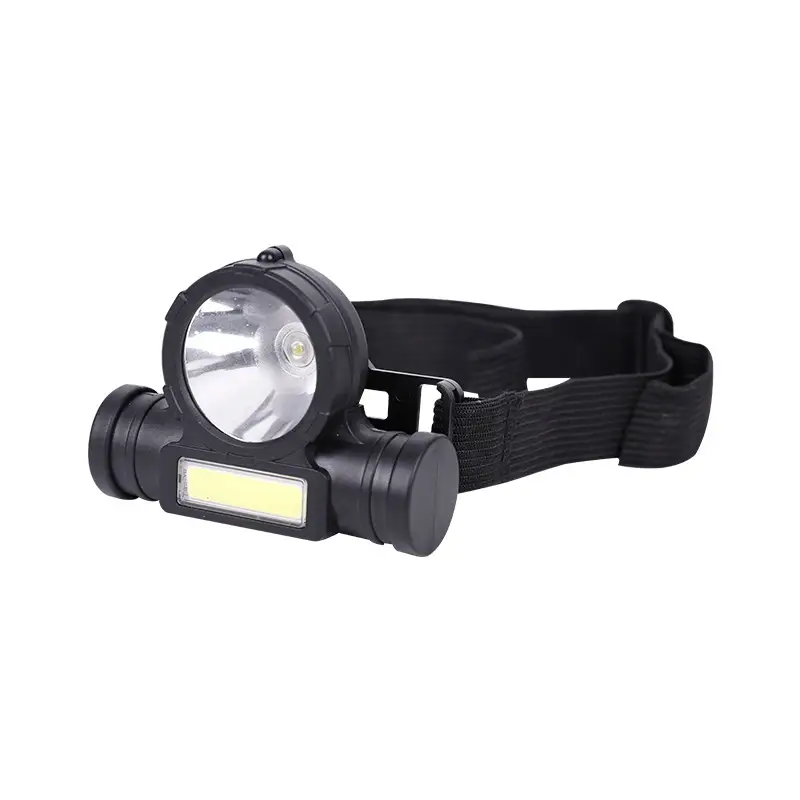 Rechargeable Head-mounted Flashlight with Orange Lens - Image 5