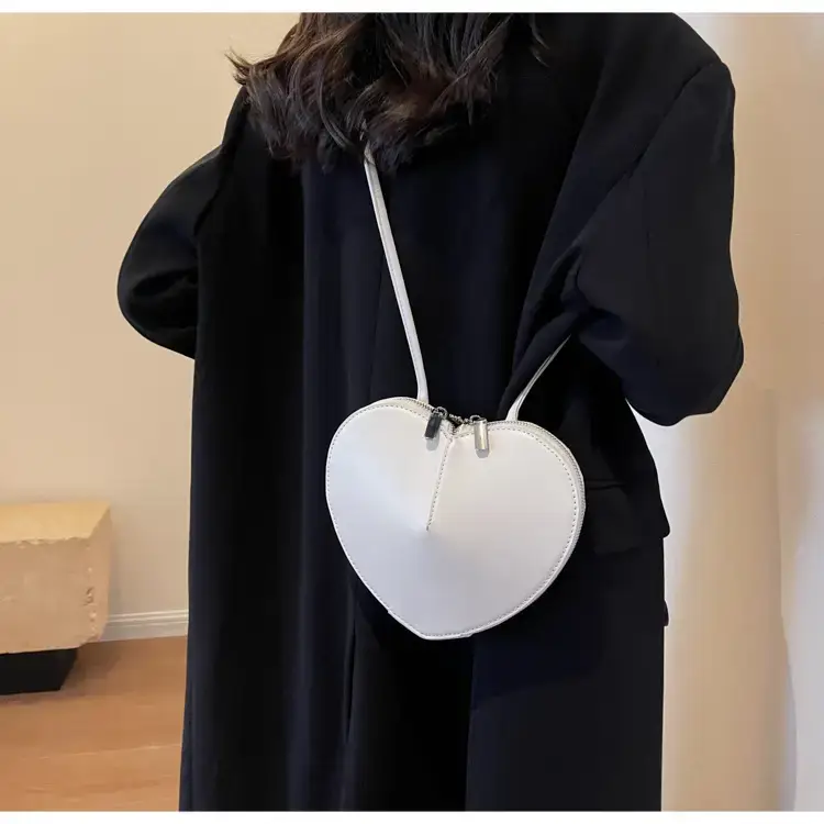 Heart Shaped Red Coin Purse for Women — feature 17