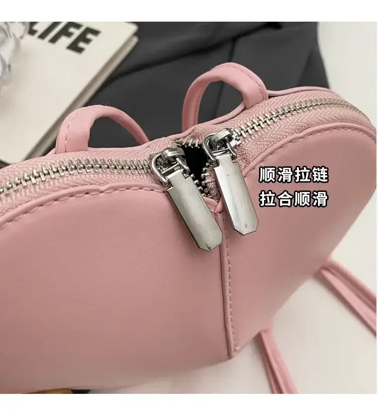 Heart Shaped Red Coin Purse for Women — feature 3