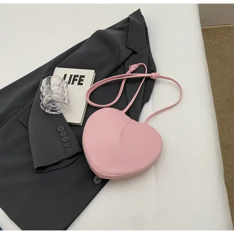 Heart Shaped Red Coin Purse for Women — feature 32
