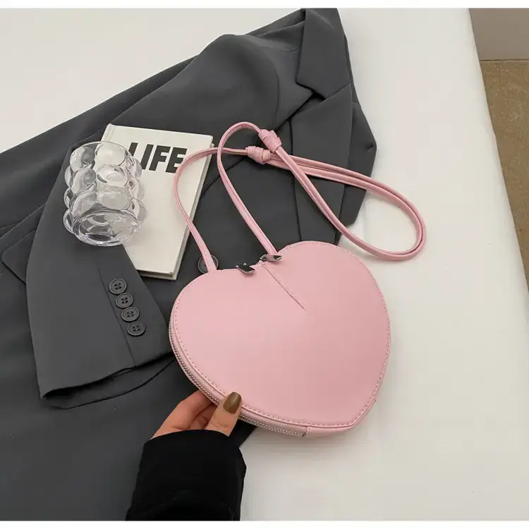 Heart Shaped Red Coin Purse for Women — feature 33