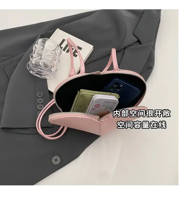 Heart Shaped Red Coin Purse for Women — feature 5
