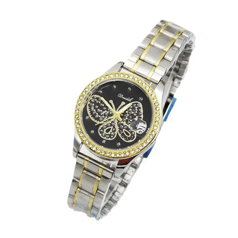 Women's Butterfly Dial Quartz Watch Silver 2024 - Image 9