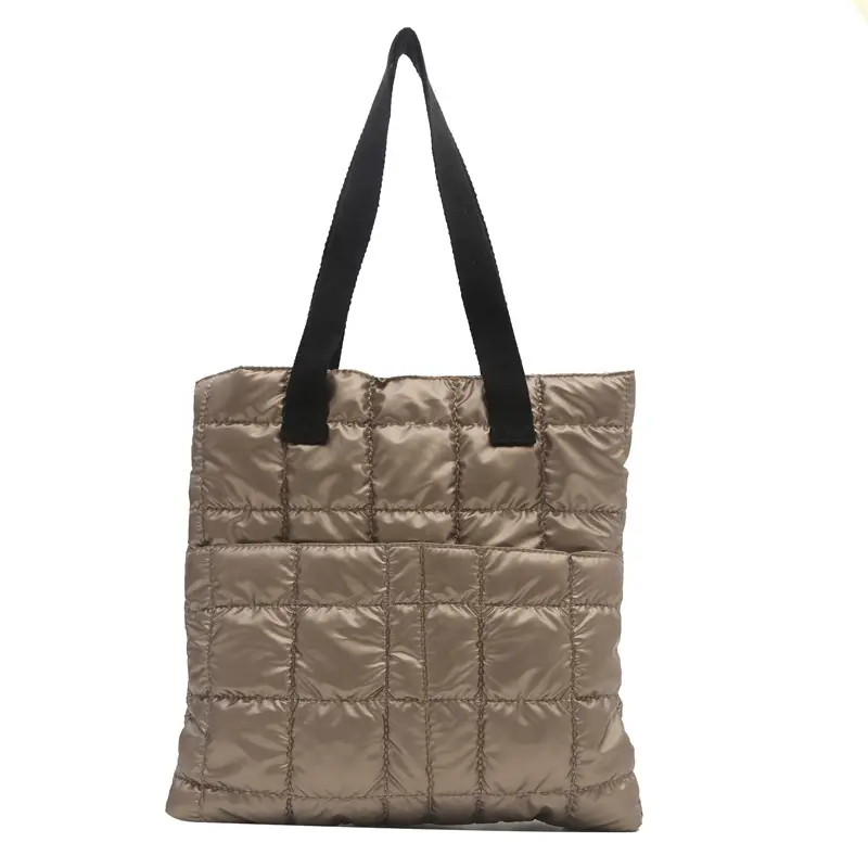 Black Quilted Women's Shoulder Bag 2023 - Image 17