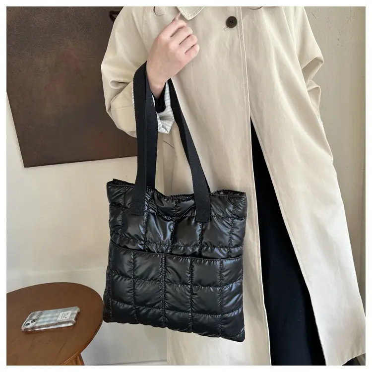 Black Quilted Women's Shoulder Bag 2023 — feature 16