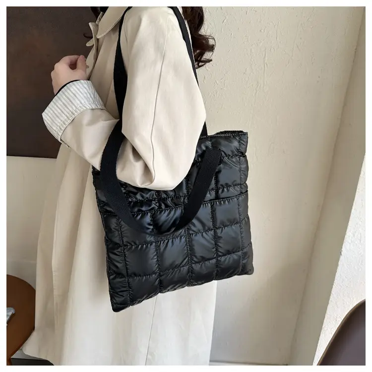 Black Quilted Women's Shoulder Bag 2023 — feature 19