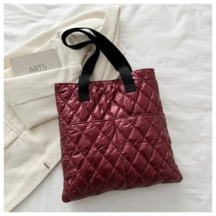 Black Quilted Women's Shoulder Bag 2023 - Image 10