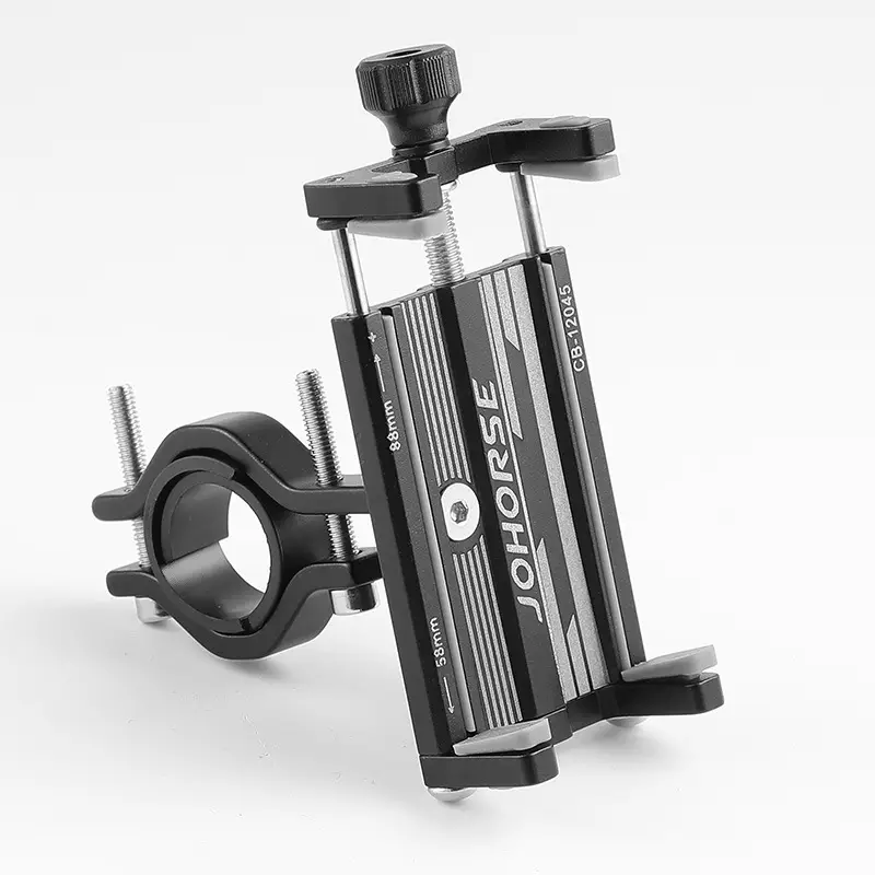 New aluminum alloy mountain bike mobile phone bracket motorcycle battery car takeaway navigation bracket riding equipment - Image 7