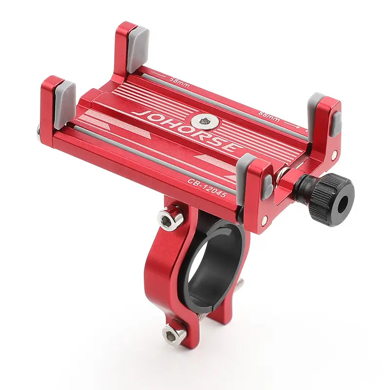 New aluminum alloy mountain bike mobile phone bracket motorcycle battery car takeaway navigation bracket riding equipment - Image 3