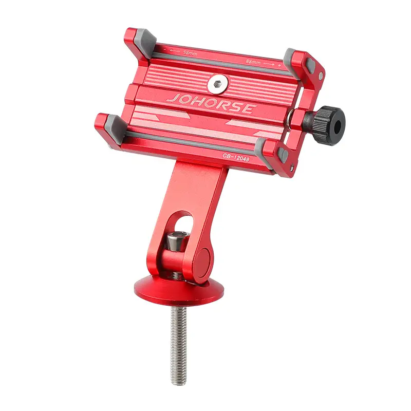 New aluminum alloy mountain bike mobile phone bracket motorcycle battery car takeaway navigation bracket riding equipment - Image 5