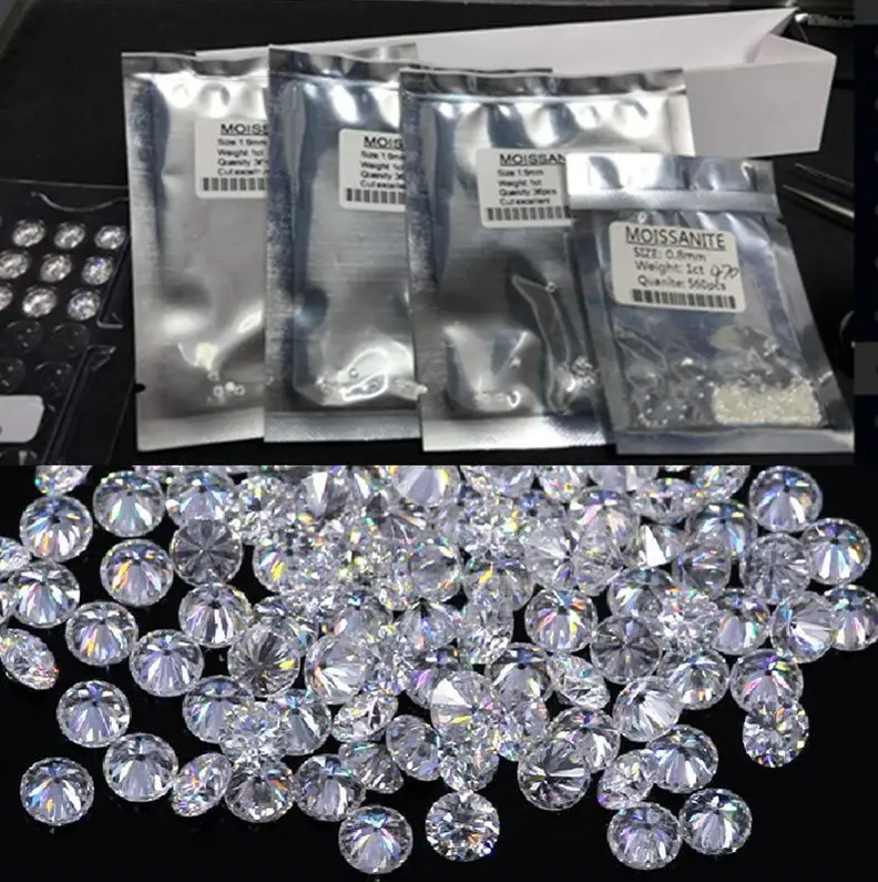 100 Pcs Fire Proof Moissanite Jewelry Set - Image 2