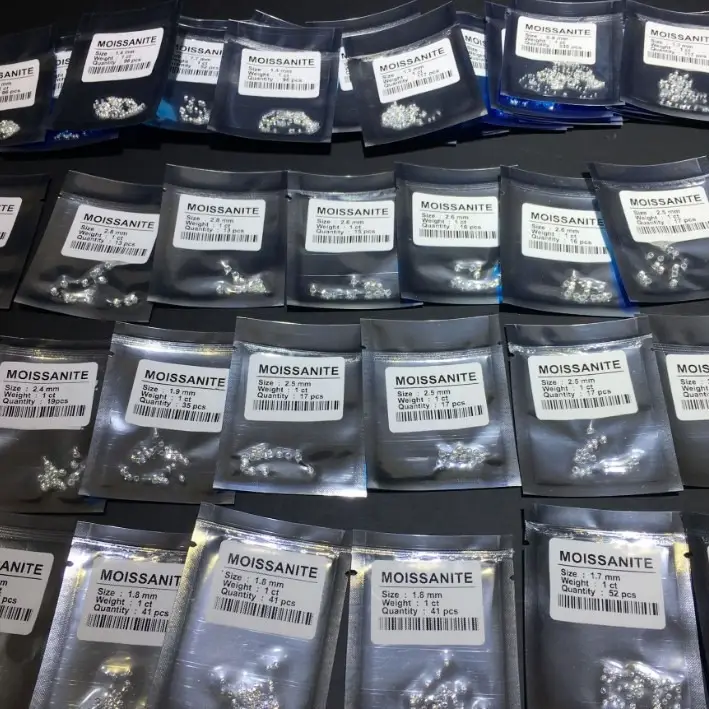 100 Pcs Fire Proof Moissanite Jewelry Set - Image 4