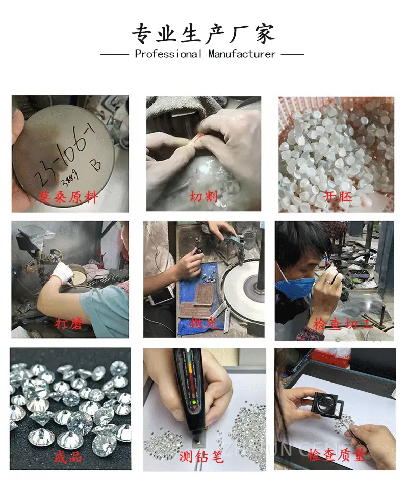 100 Pcs Fire Proof Moissanite Jewelry Set — feature 12