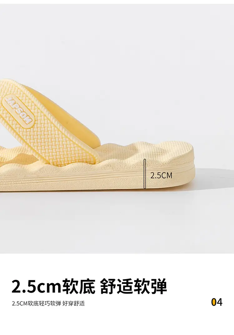 Summer Soft-Soled Eva Massage Bathing Sandals for Men, Slip-Ons for Women, Household Sandals for Factory Wholesale Consignment — feature 19