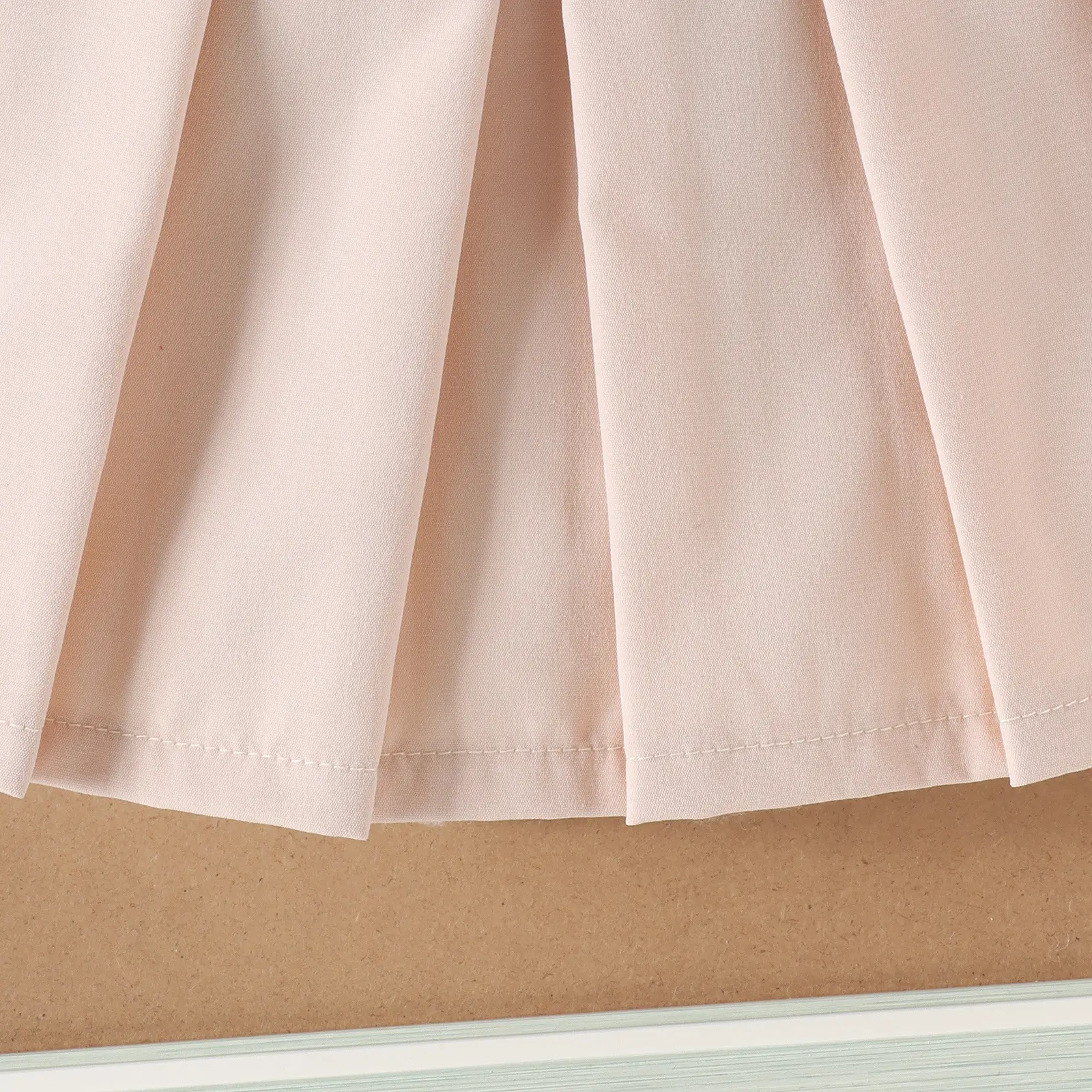 Girls Summer Vest Top & Pleated Skirt Set Yellow Pink — feature 9