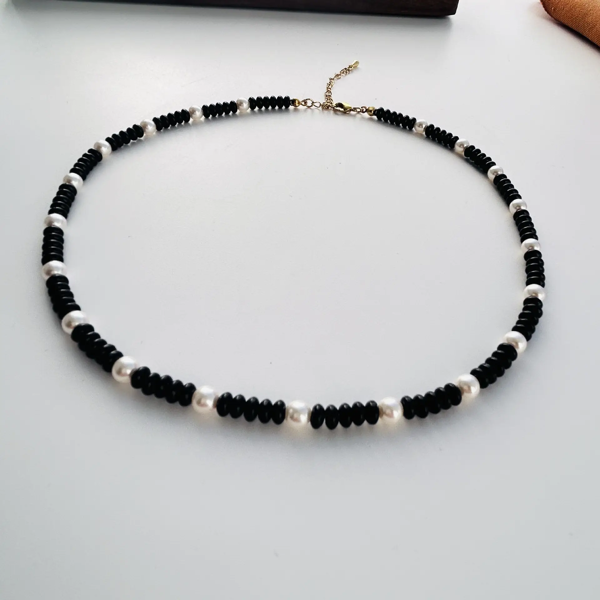 Japanese & Korean Style Vintage Pearl Beaded Necklace for Women - Image 2