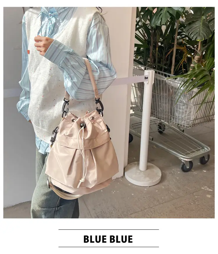 Women's Lightweight Nylon Shoulder Messenger Bag — feature 15