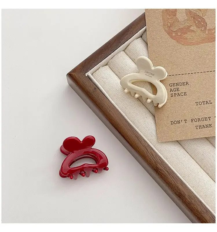 Green Shark Clip Hairpin for Women Short Hair Top Clip — feature 7
