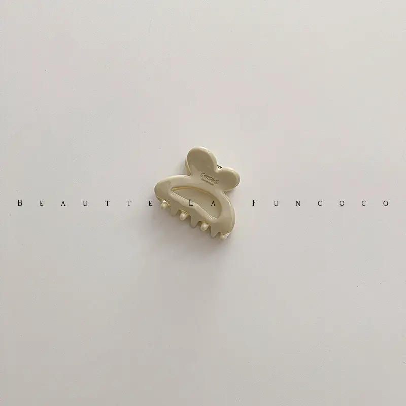 Green Shark Clip Hairpin for Women Short Hair Top Clip