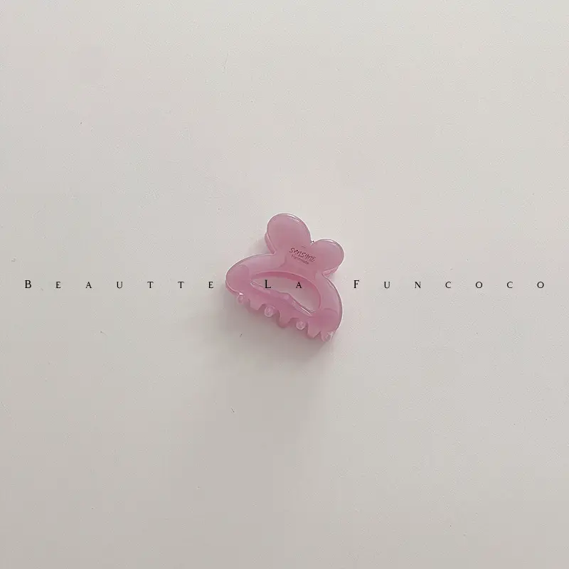 Green Shark Clip Hairpin for Women Short Hair Top Clip