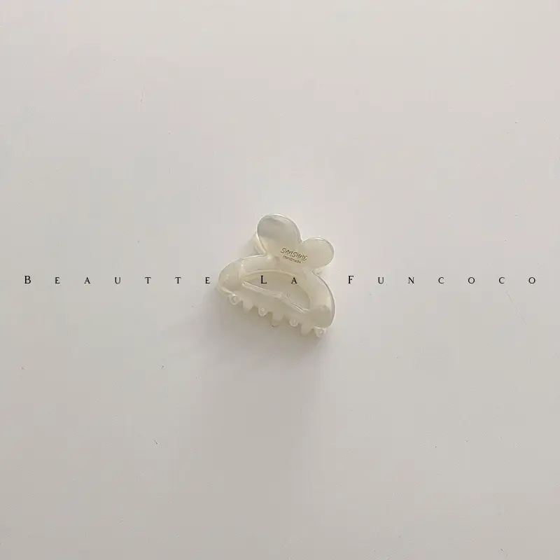Green Shark Clip Hairpin for Women Short Hair Top Clip