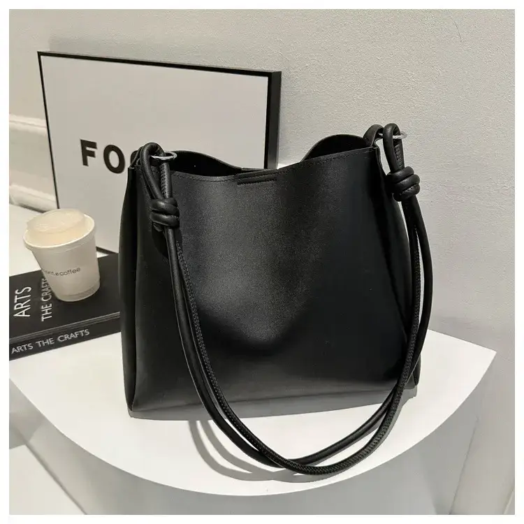Black Crossbody Tote Bag for Women Winter Style — feature 23