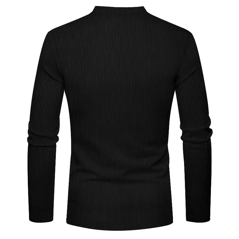 Men's Long Sleeve Corduroy Shirt Olive Green — feature 9