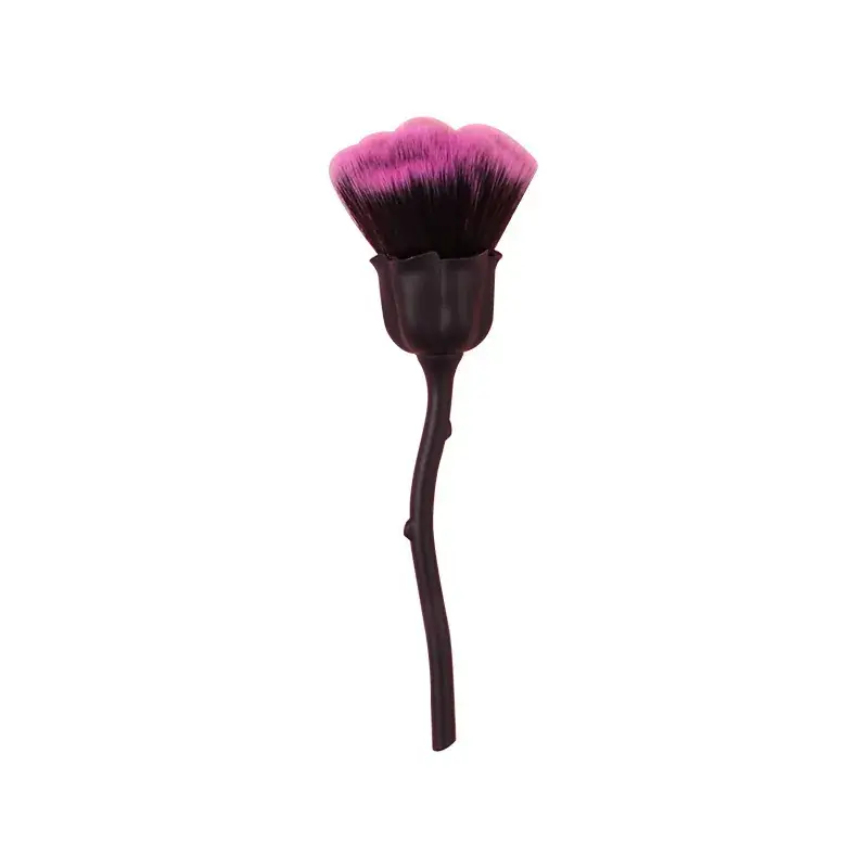 Cross-border Rose Loose Makeup Brush Large One-Piece Delivery