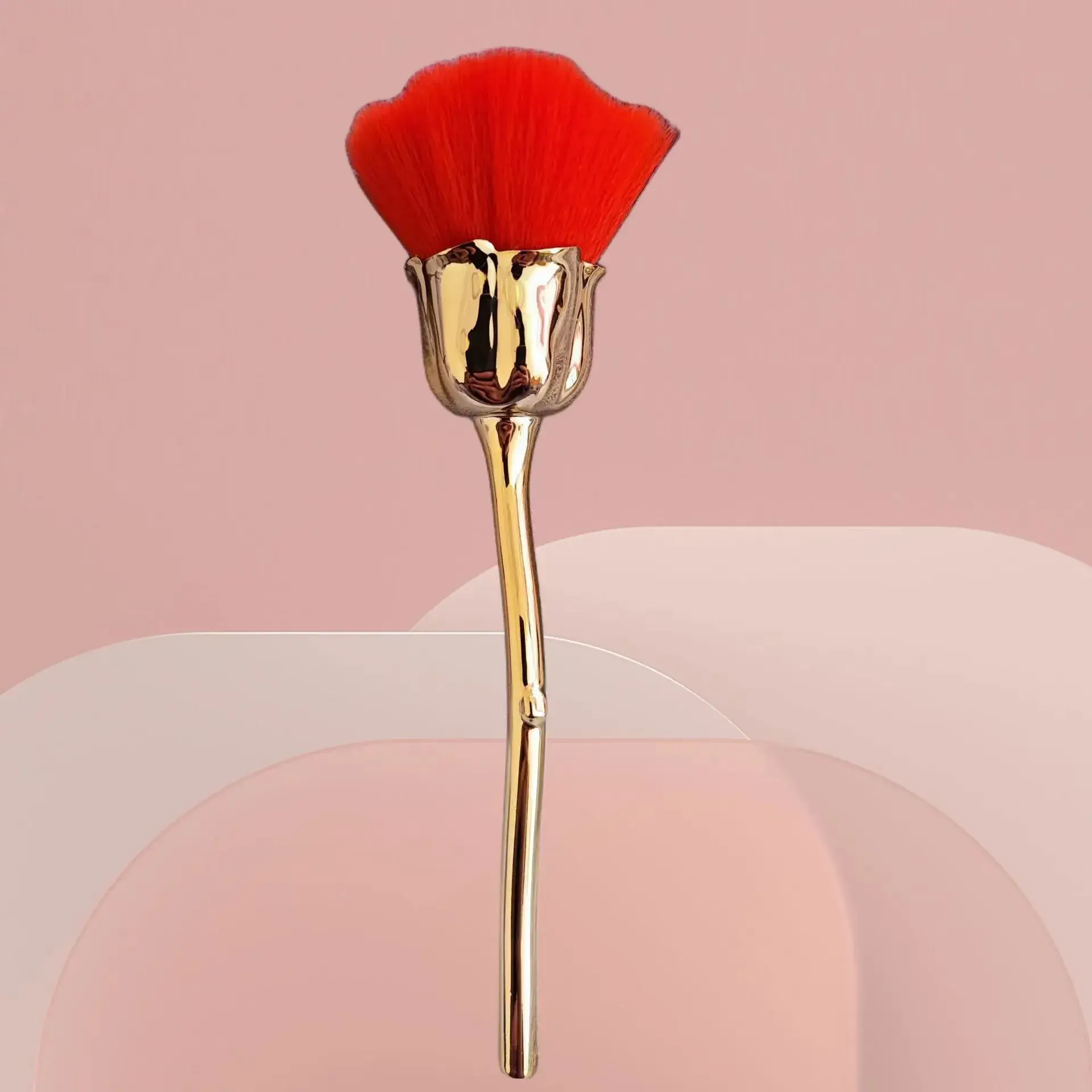 Cross-border Rose Loose Makeup Brush Large One-Piece Delivery