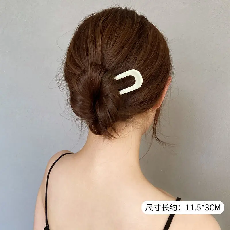 U-Shaped Hairpin Insert for Korean Bun Hair Accessory — feature 18