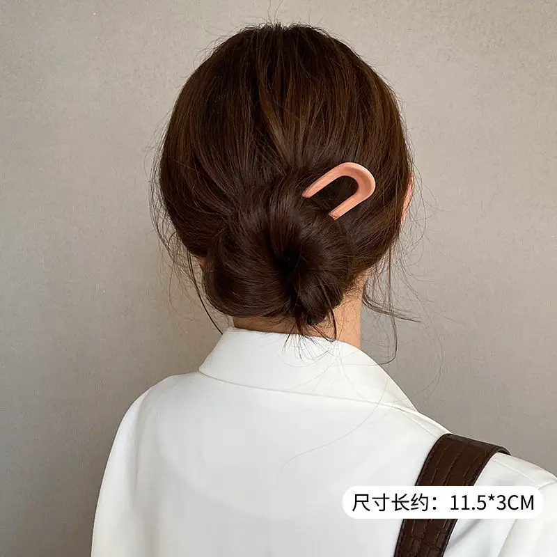 U-Shaped Hairpin Insert for Korean Bun Hair Accessory — feature 19