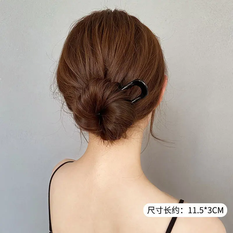 U-Shaped Hairpin Insert for Korean Bun Hair Accessory — feature 21