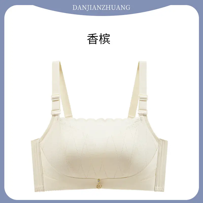 Women's Small Chest Push Up Wireless Tube Top Bra