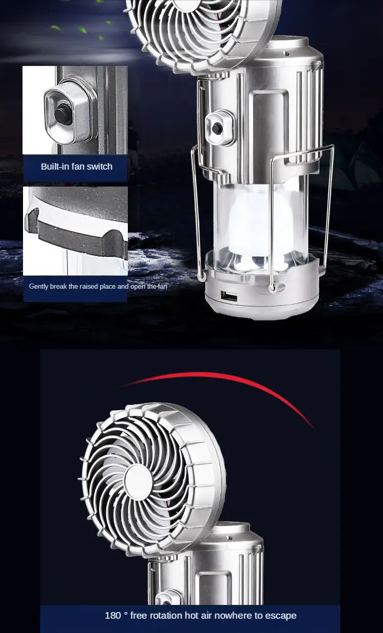 Solar Flashlight for Camping & Outdoor Use β feature 6