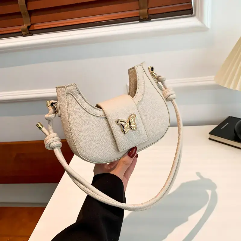 Trendy Butterfly Shoulder Bag Mint Green Women - Image 7