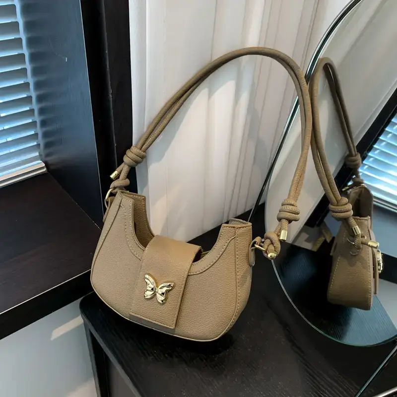 Trendy Butterfly Shoulder Bag Mint Green Women - Image 8