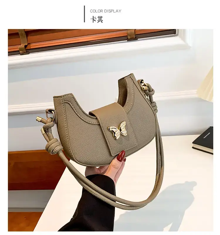 Trendy Butterfly Shoulder Bag Mint Green Women — feature 28