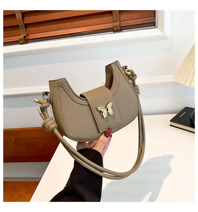 Trendy Butterfly Shoulder Bag Mint Green Women — feature 32