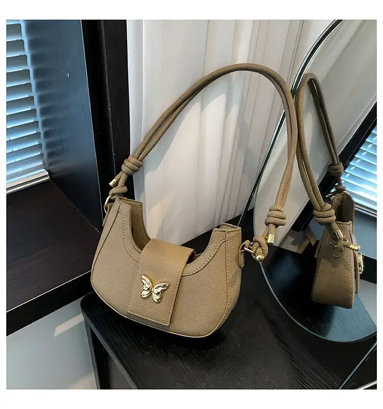 Trendy Butterfly Shoulder Bag Mint Green Women — feature 36